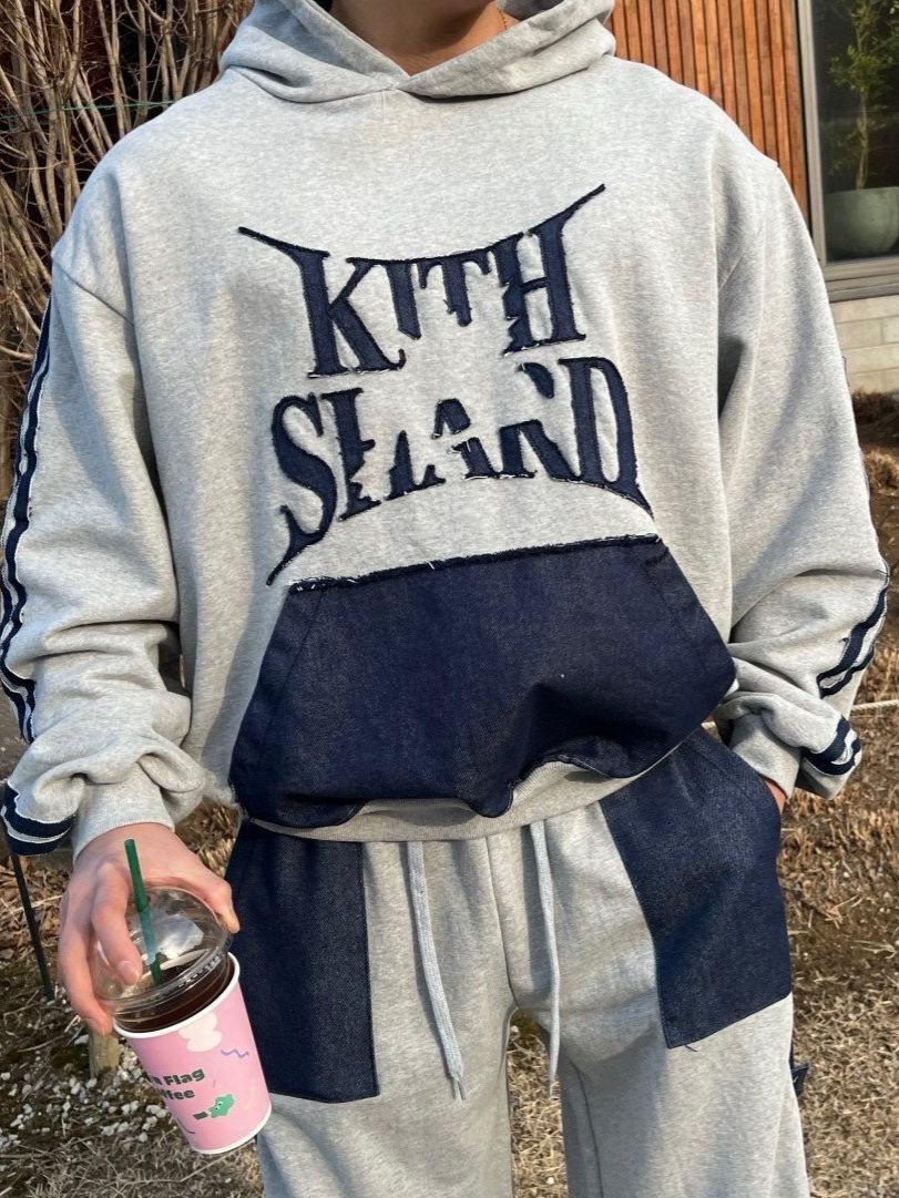 OverSize英文字連帽衛衣 HD-025T