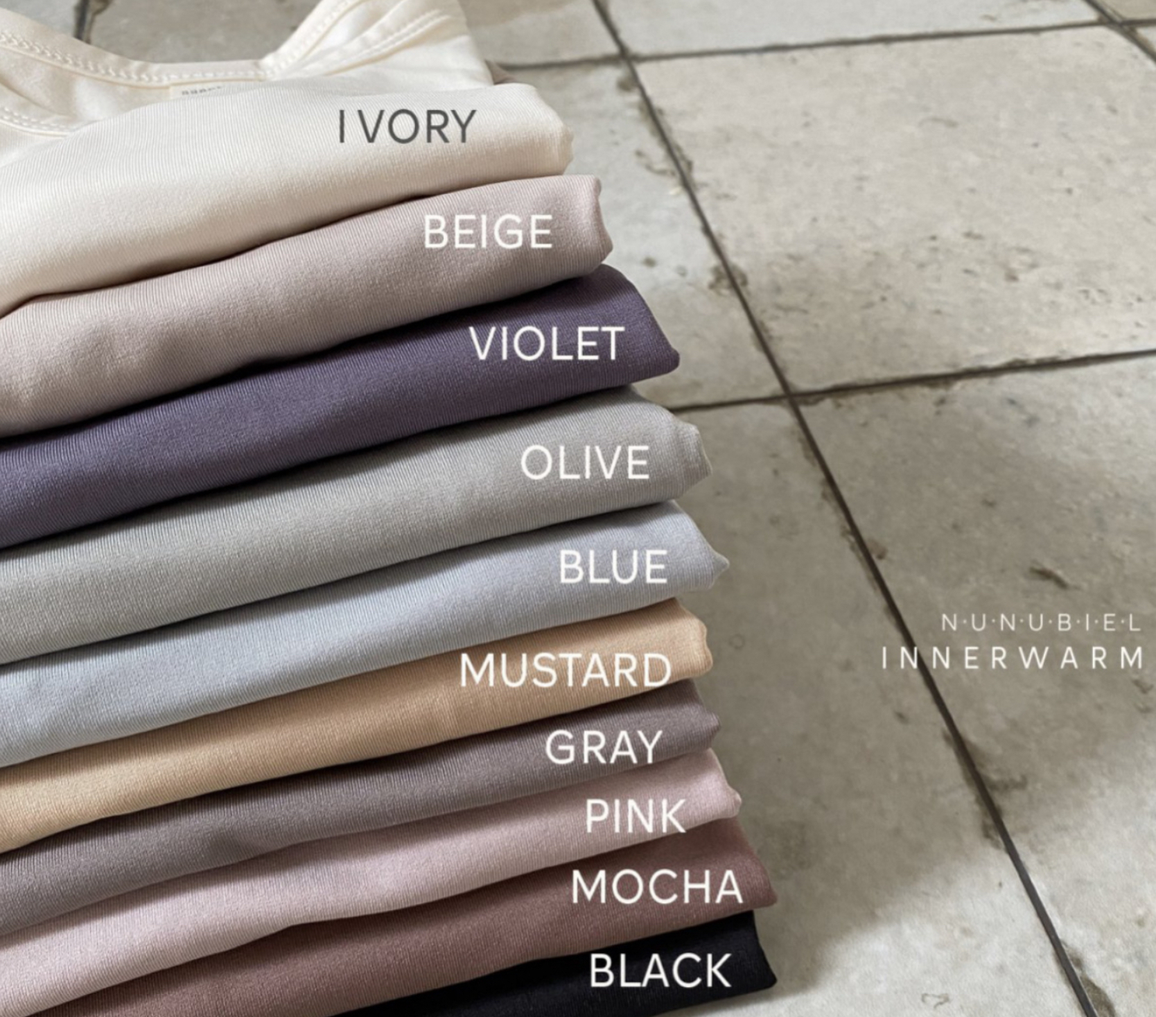 Nunubiel 發熱衣套裝