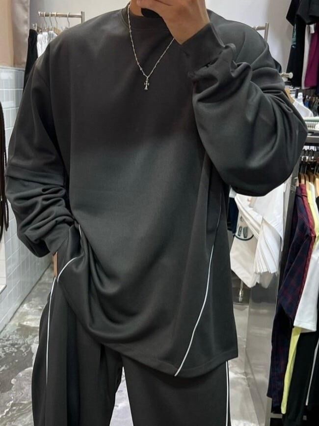 3M反光線淨色長袖衫 HD-013T