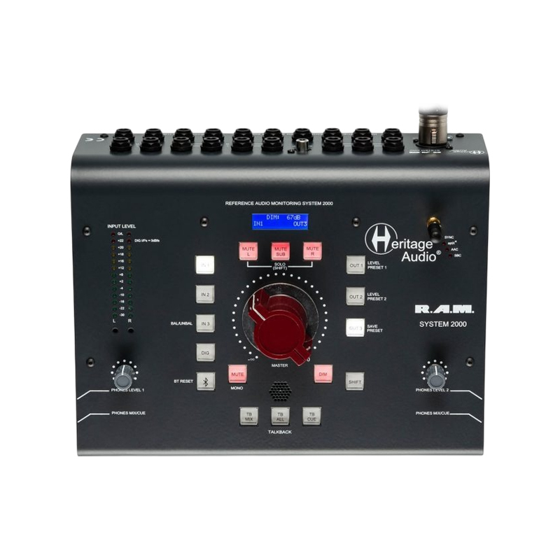 Heritage Audio RAM System 2000｜藍牙監聽控制器