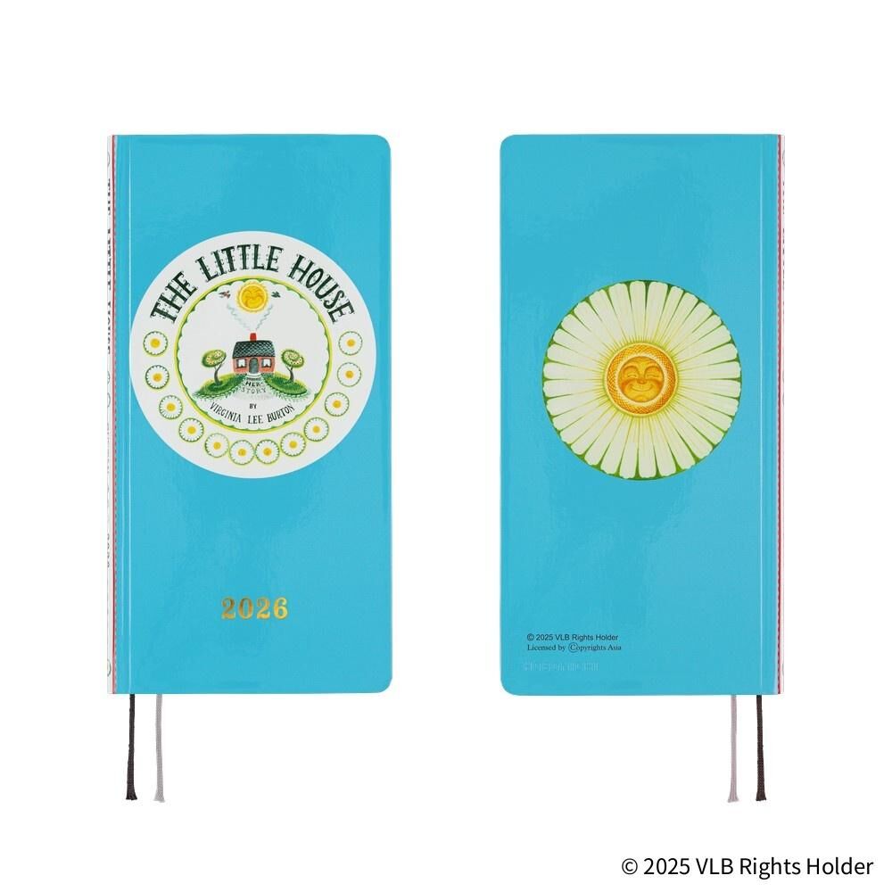 Virginia Lee Burton_小房子 2026 Hobo手帳 Weeks ｜日本Hobonichi ほぼ日手帳