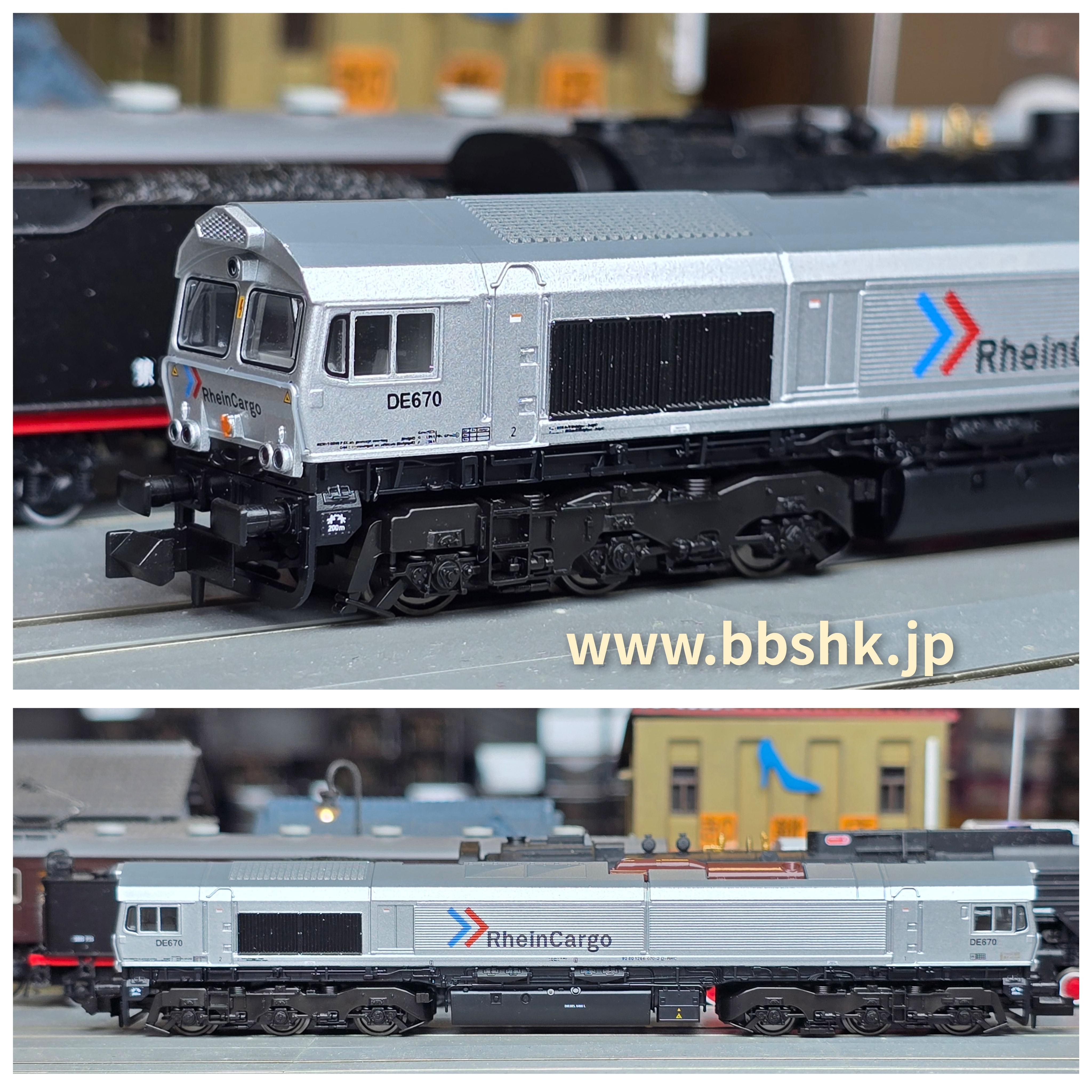 KATO 17751-G Class 66 Rhein Cargo