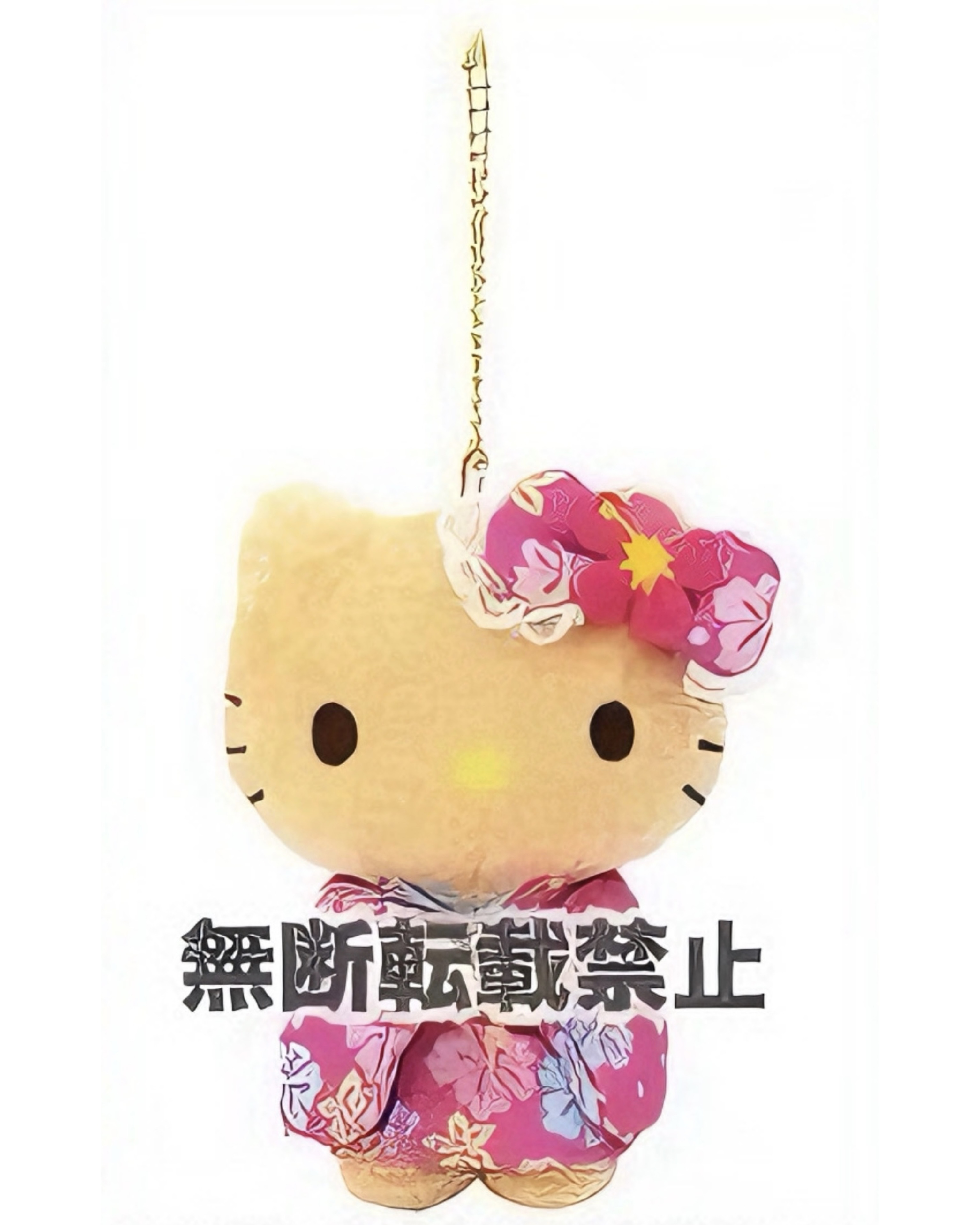 <預購> 🇯🇵三麗鷗 日燒黑皮和服Kitty & 抹茶和服系列吊飾