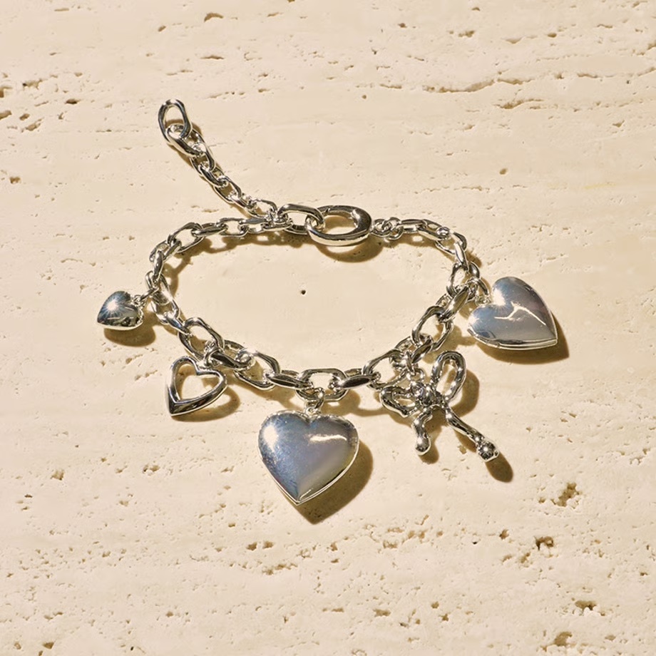 SOIERIE / Innocent heart bracelet and necklace