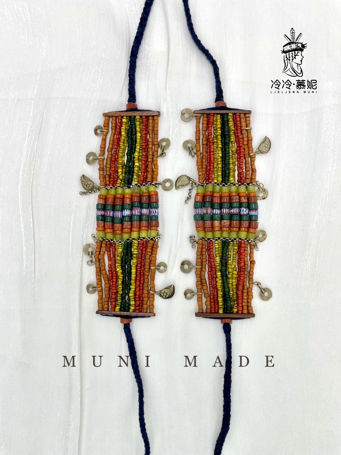 M-No.35貿易老珠手鍊14排手鍊16cm