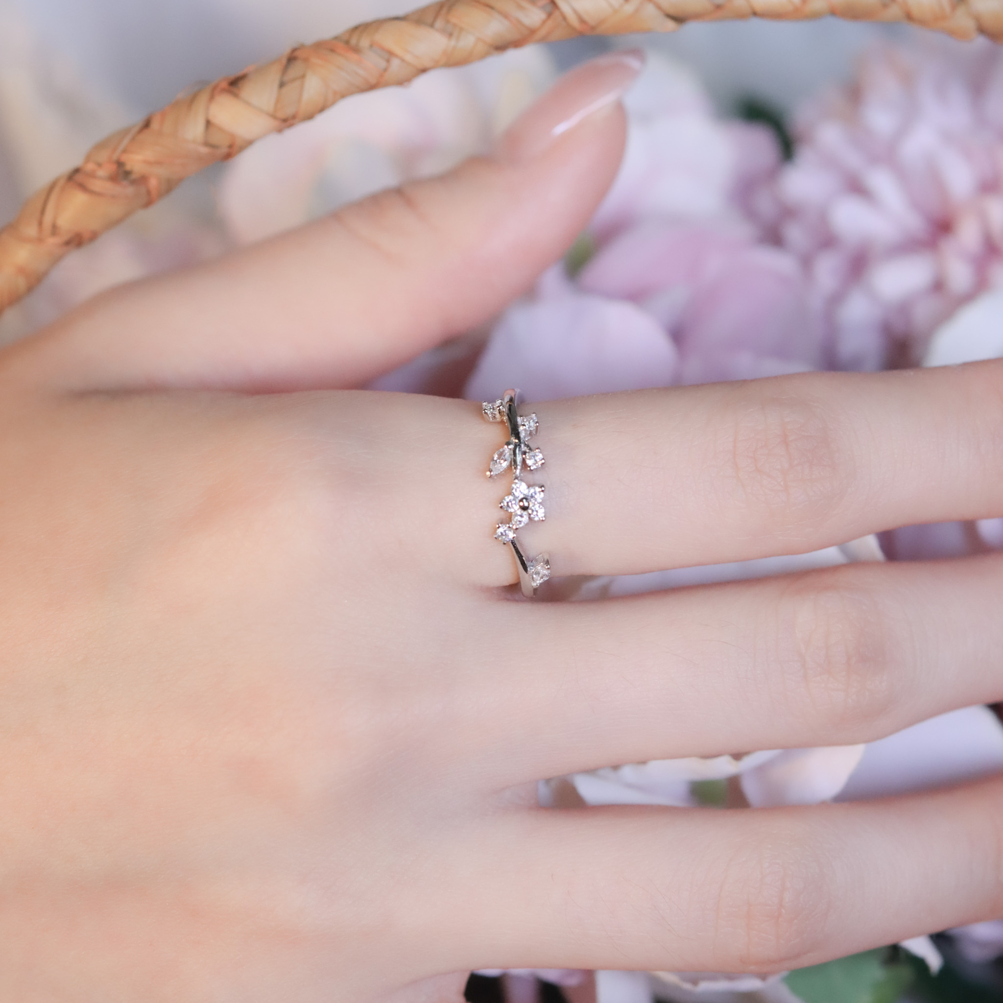 | 925純銀 | 栽種幸福戒指 | RI0948 |