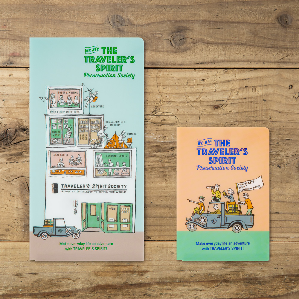 TRC Traveler’s notebook TN｜2026 手帳週邊 燙金資料夾 限定品