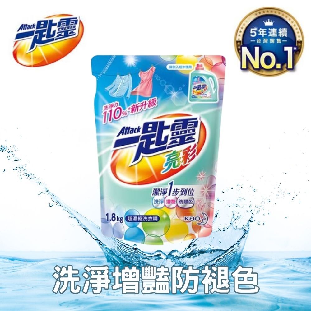 一匙靈 超濃縮洗衣精補充包｜高效去汙 淨味抗菌 不殘留【輕鬆購五金百貨】洗衣精補充包 洗衣補充包