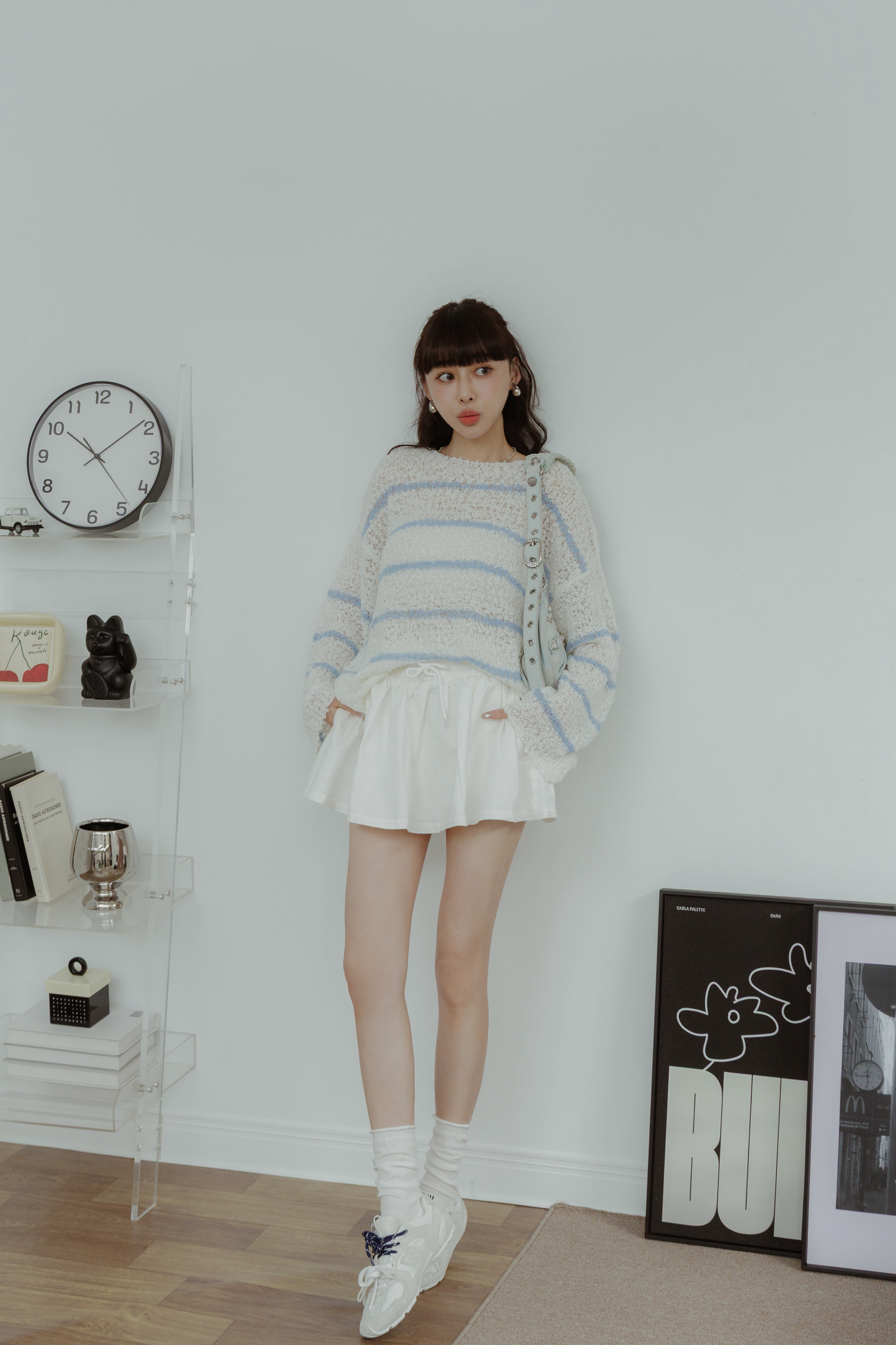 （現貨）綁帶抽繩澎澎褲裙 L50 #WINNE清單