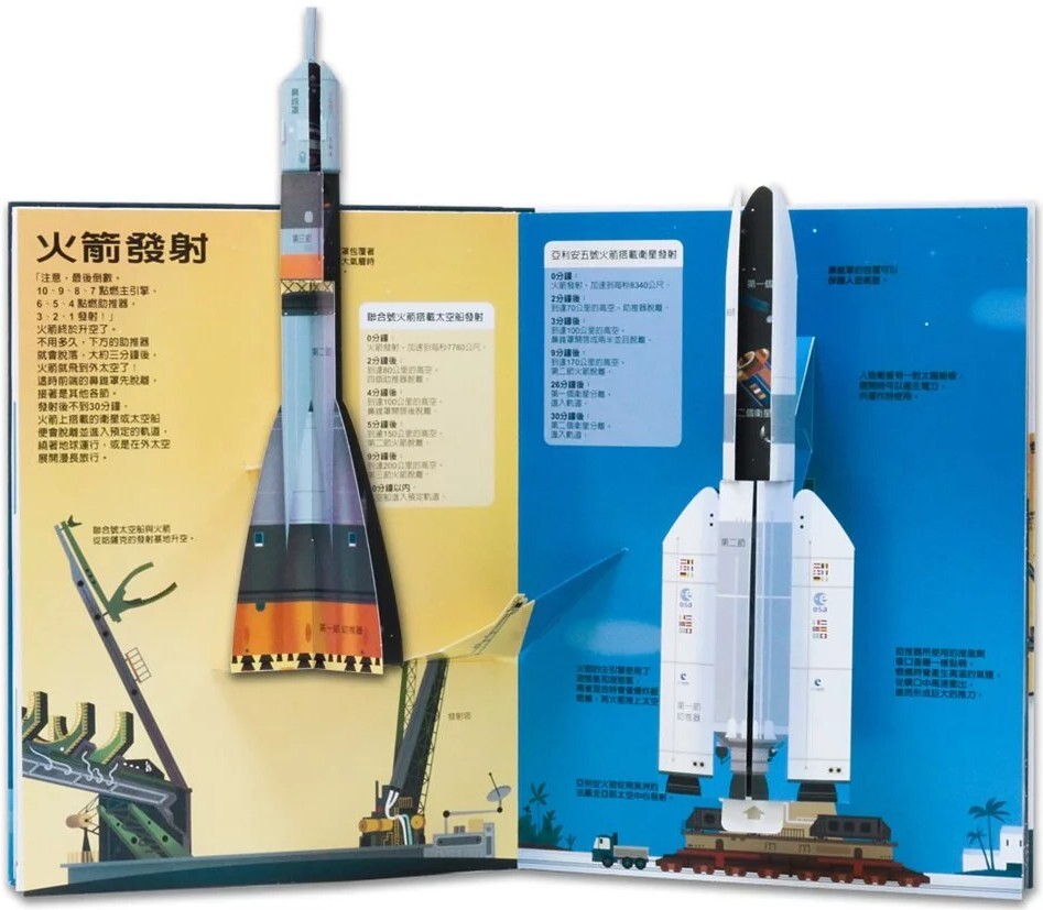 太空探索大驚奇（立體遊戲書）