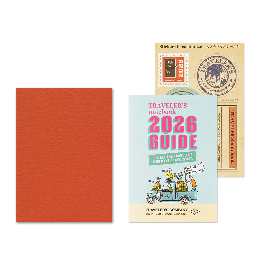 TRC Traveler’s notebook TN｜2026 護照PA 月間手帳
