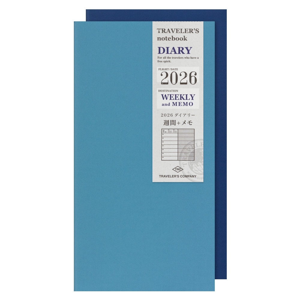 TRC Traveler’s notebook TN｜2026 標準 週間手帳