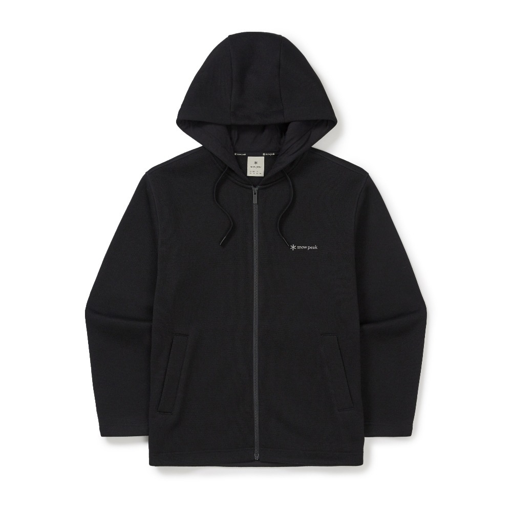 【代購】snow peak Knit hood zip up  針織毛呢連帽拉鍊外套  S25WMFFJ78