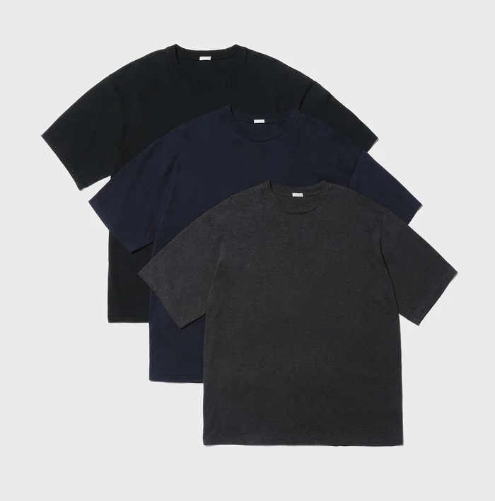 9/14 RE-STOCK: A.PRESSE 2025 CASHMERE BLEND TEE S/S - PRE ORDER ITEM (預訂中)