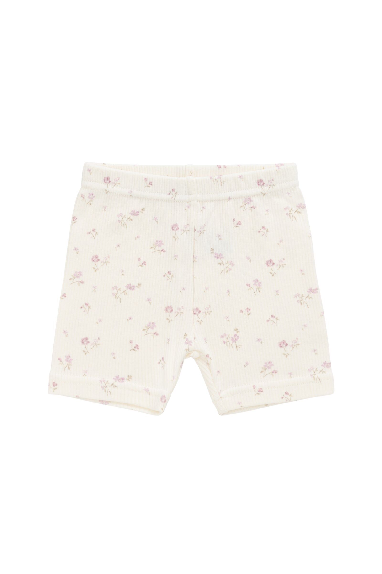 【預購】JAMIE KAY - Organic Cotton Fine Rib Everyday Bike Short（Caroline Egret）
