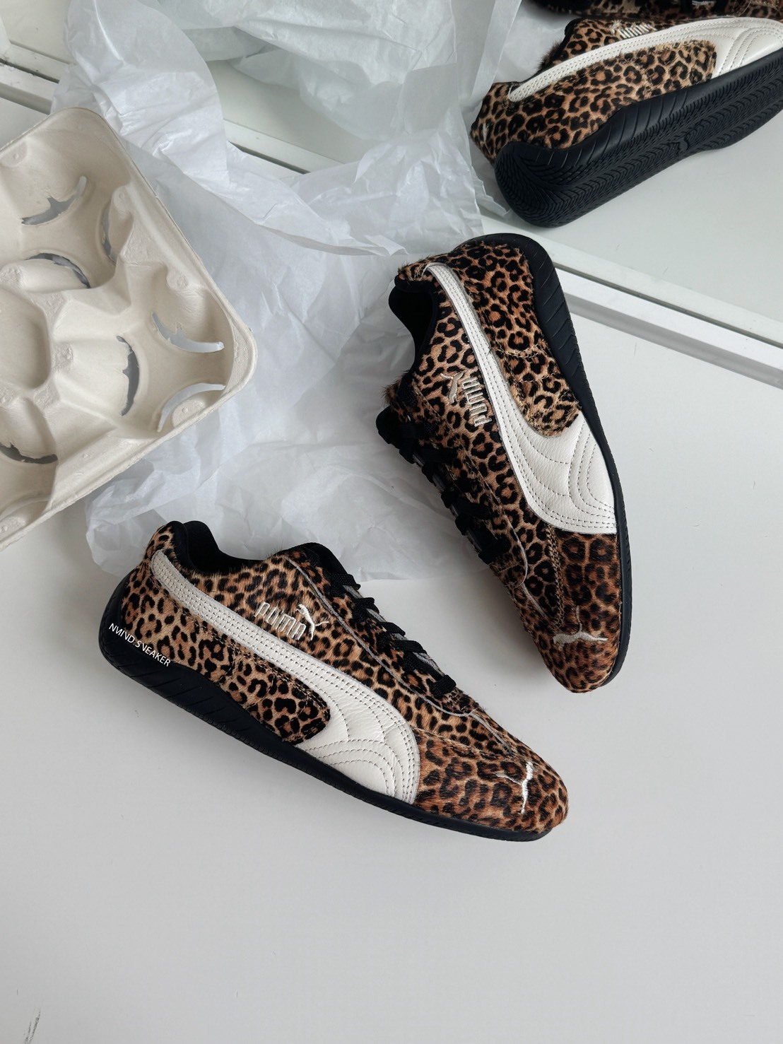 <快速出貨> PUMA SPEEDCAT OG 豹紋🐆 馬鬃毛 賽車鞋