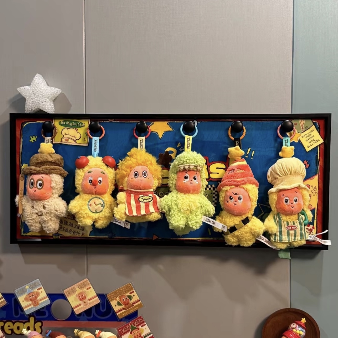 POPMART 泡泡瑪特 123!星星人系列 盲盒 毛絨掛件 吊飾