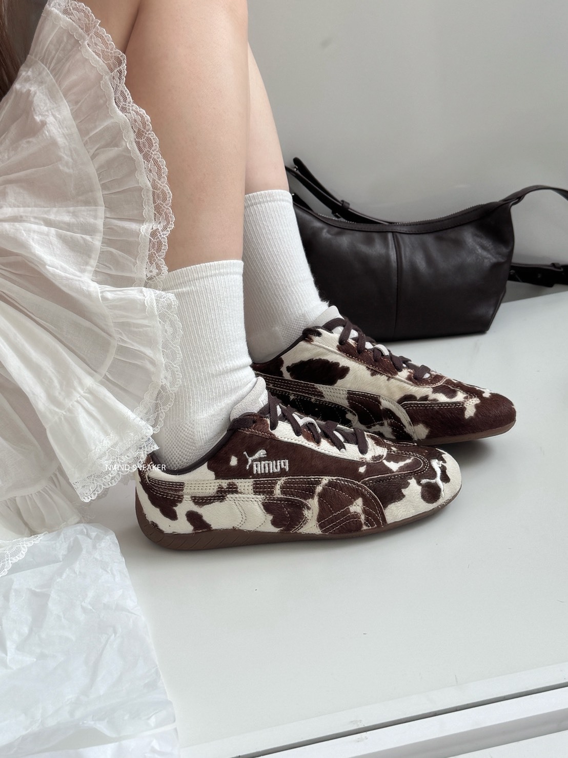 <快速出貨> PUMA SPEEDCAT OG 咖啡牛奶 馬鬃毛 賽車鞋