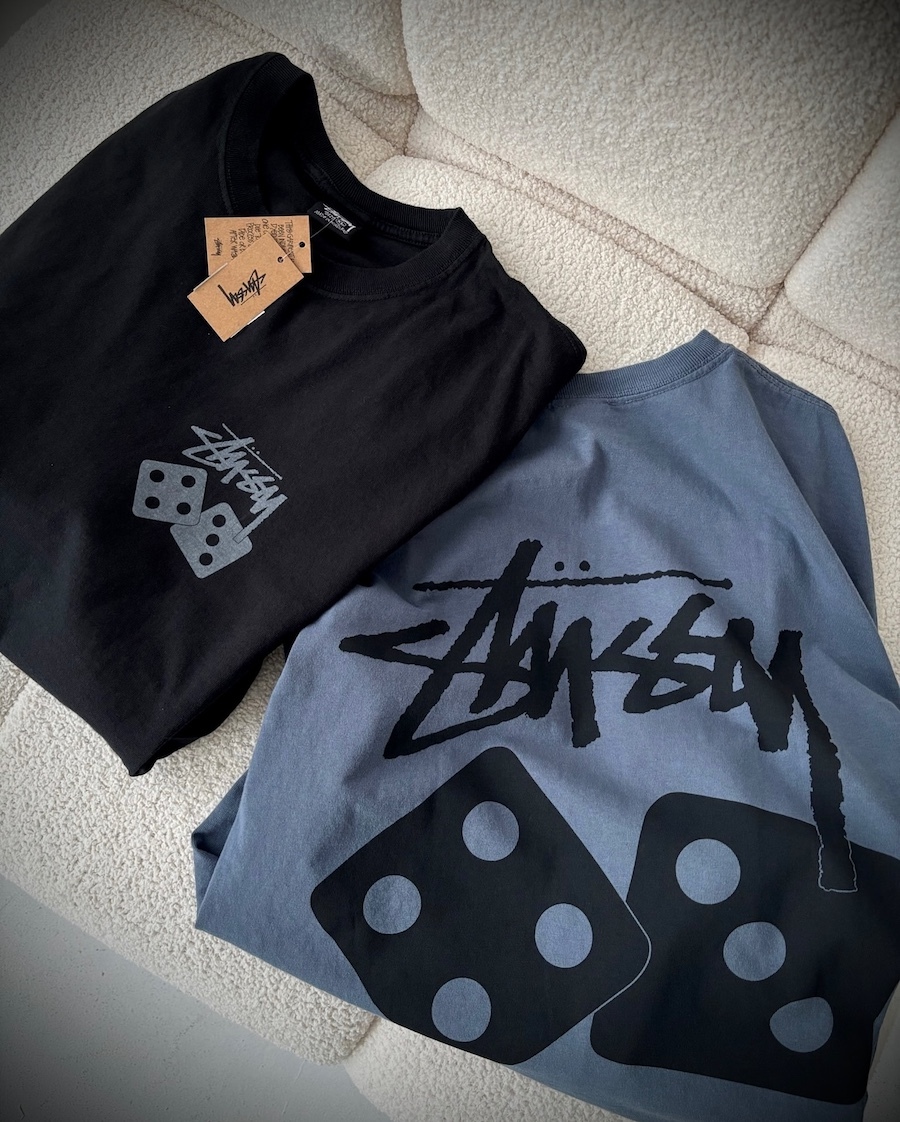 ｜限量發售🇺🇸｜Stüssy 🎲 經典骰子 Tee