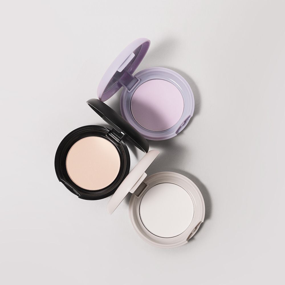 現 貨丨Solone 訂製隨身蜜粉餅 01 雪膚🖤 02 透明🤍 03 煥紫💜