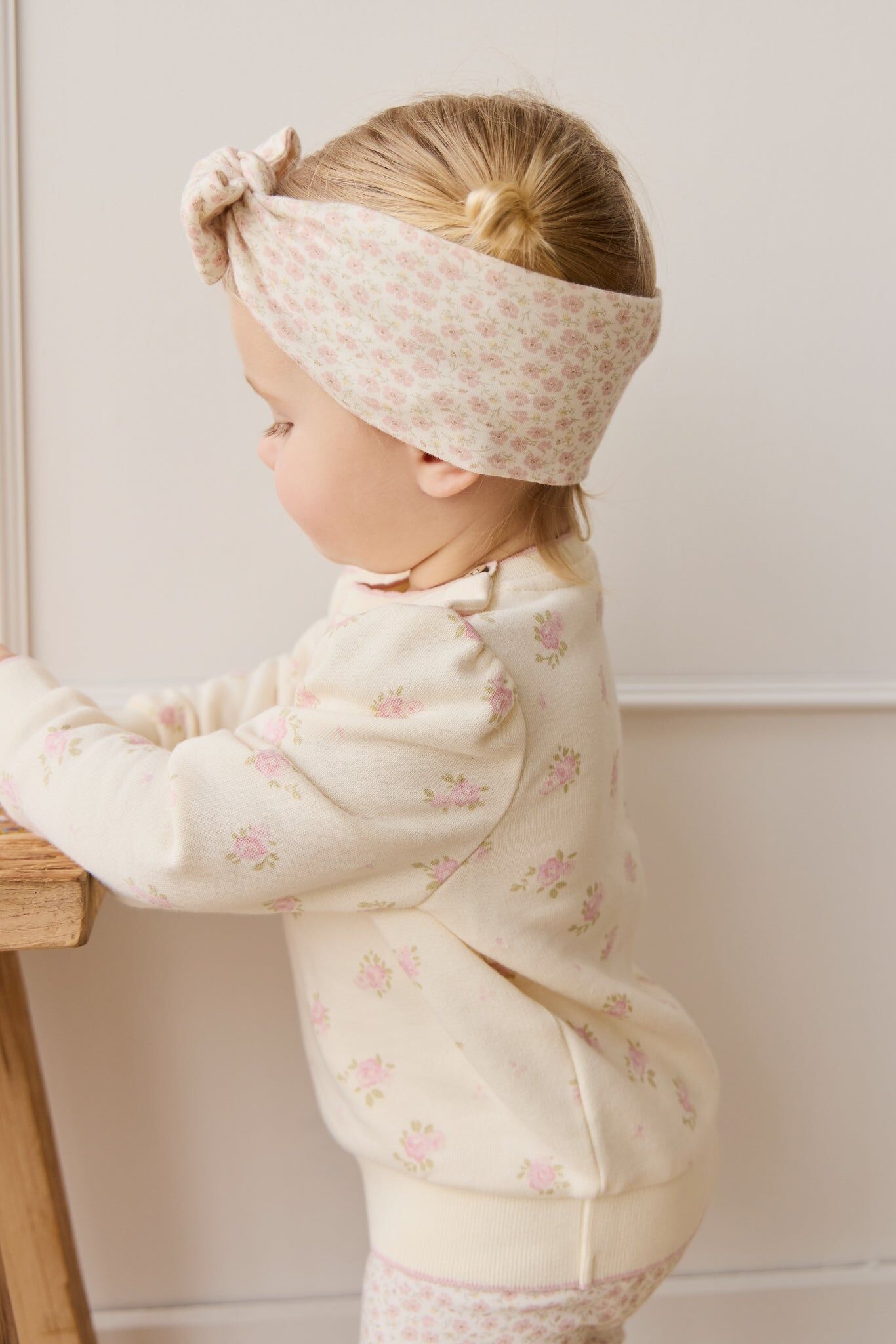 【預購】JAMIE KAY - Organic Cotton Headband（Penelope Rose Small）