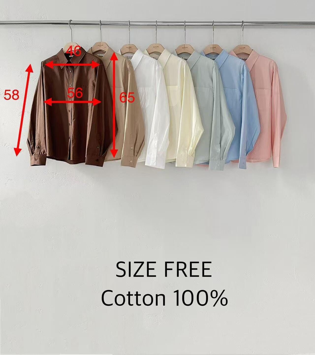 SG5013 單口袋翻領排口恤衫上衣