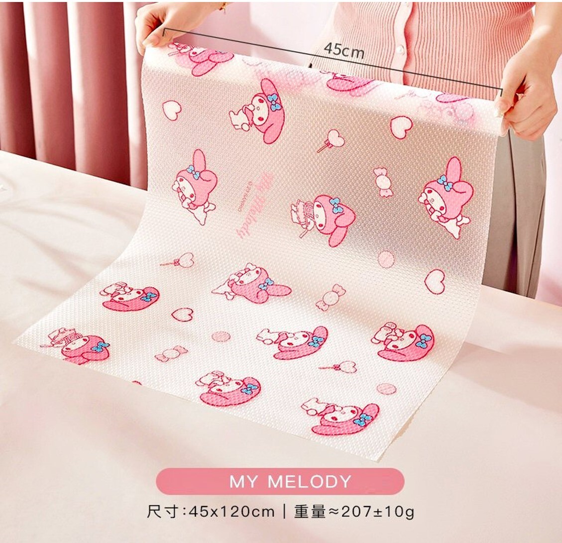 My Melody - 櫃墊餐墊 (防油, 防水,防潮,防霉)