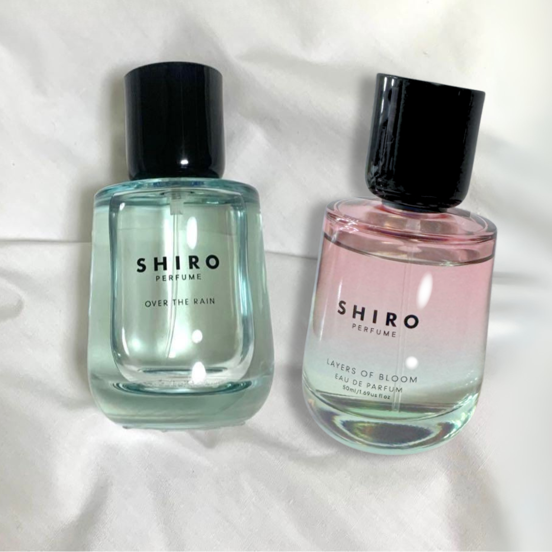 預購🇯🇵日本SHIRO LAYERS OF BLOOM/OVER THE RAIN 淡香精50mL