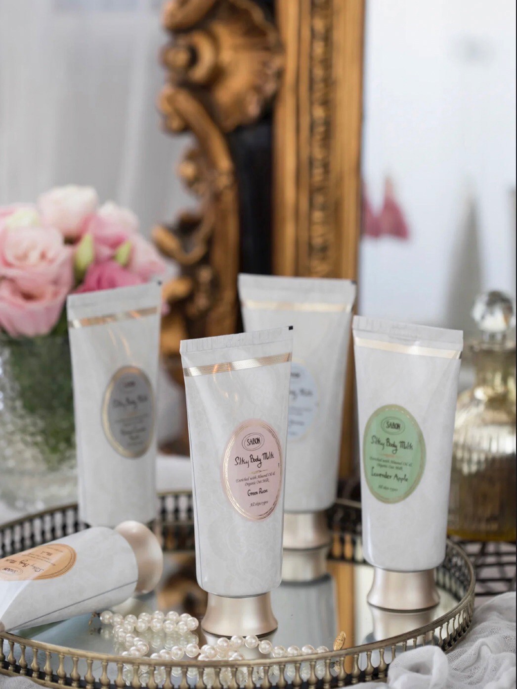 【SABON】 絲綢身體乳液 200ml