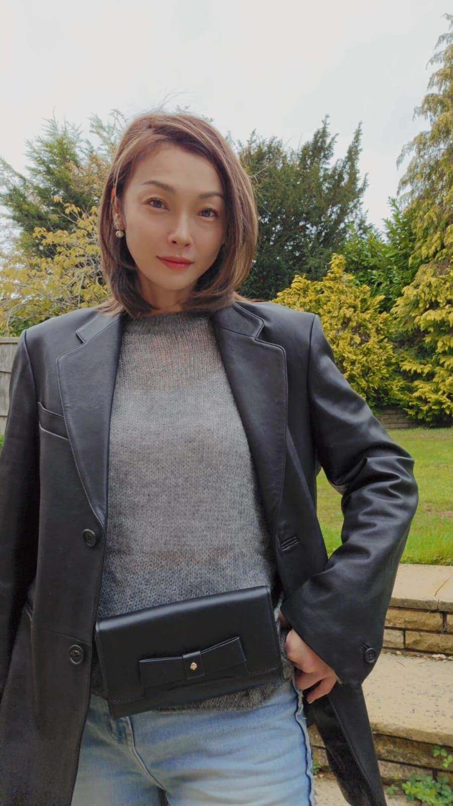 英國代購 (獨立訂單)- Kate Spade Women's Logo Belt Bag Genuine Lether S/M size 100cm