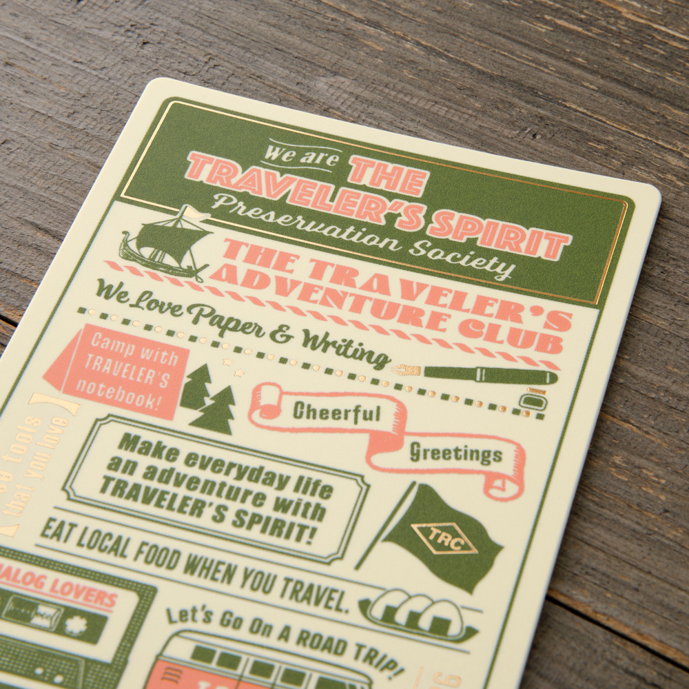 TN 2026  PA小墊板 (限定) ｜TRAVELER'S NOTEBOOK 旅人筆記本 日本