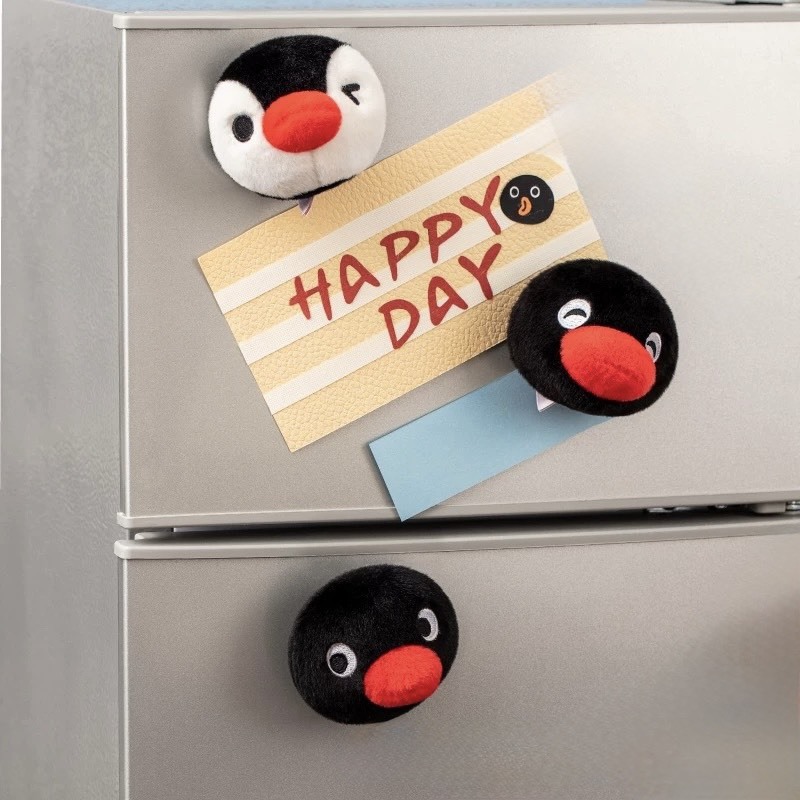 PINGU 企鵝家族 演我的出遊季系列 磁鐵吊飾