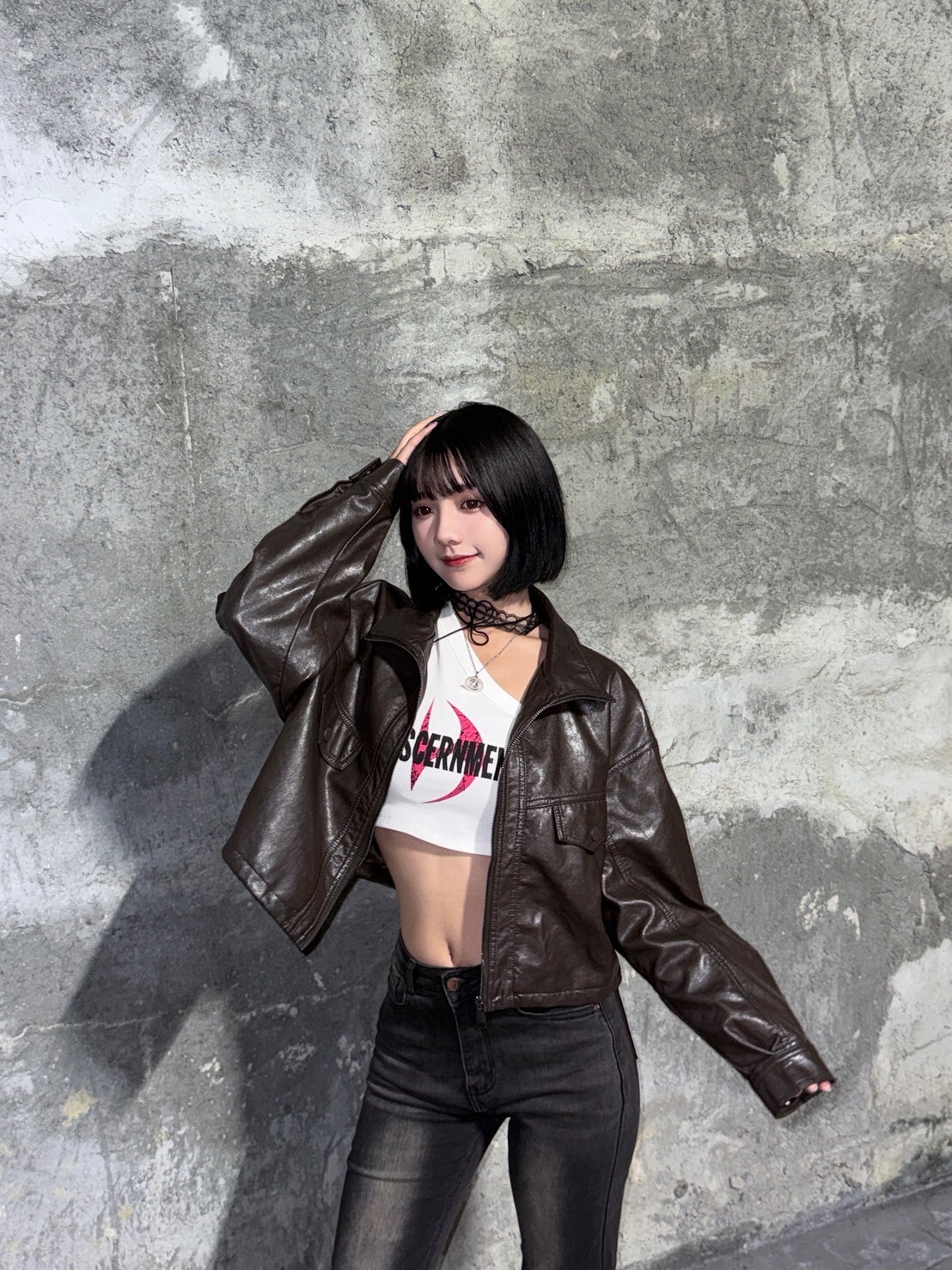 (GOAL) 短版皮外套 女生限定 超軟皮革 Y66686