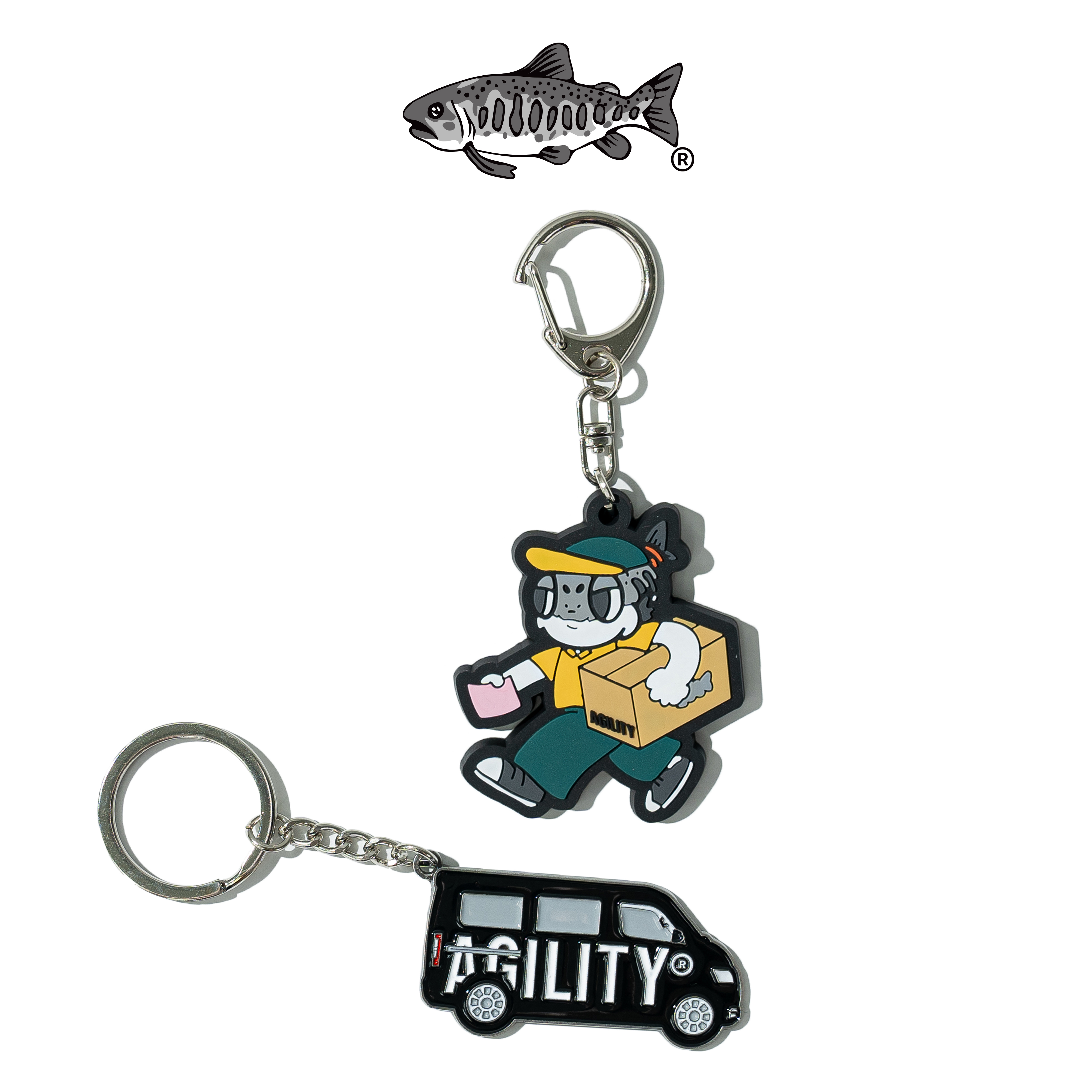 AGILITY CREW 10TH Metal Keychain [官網限定]