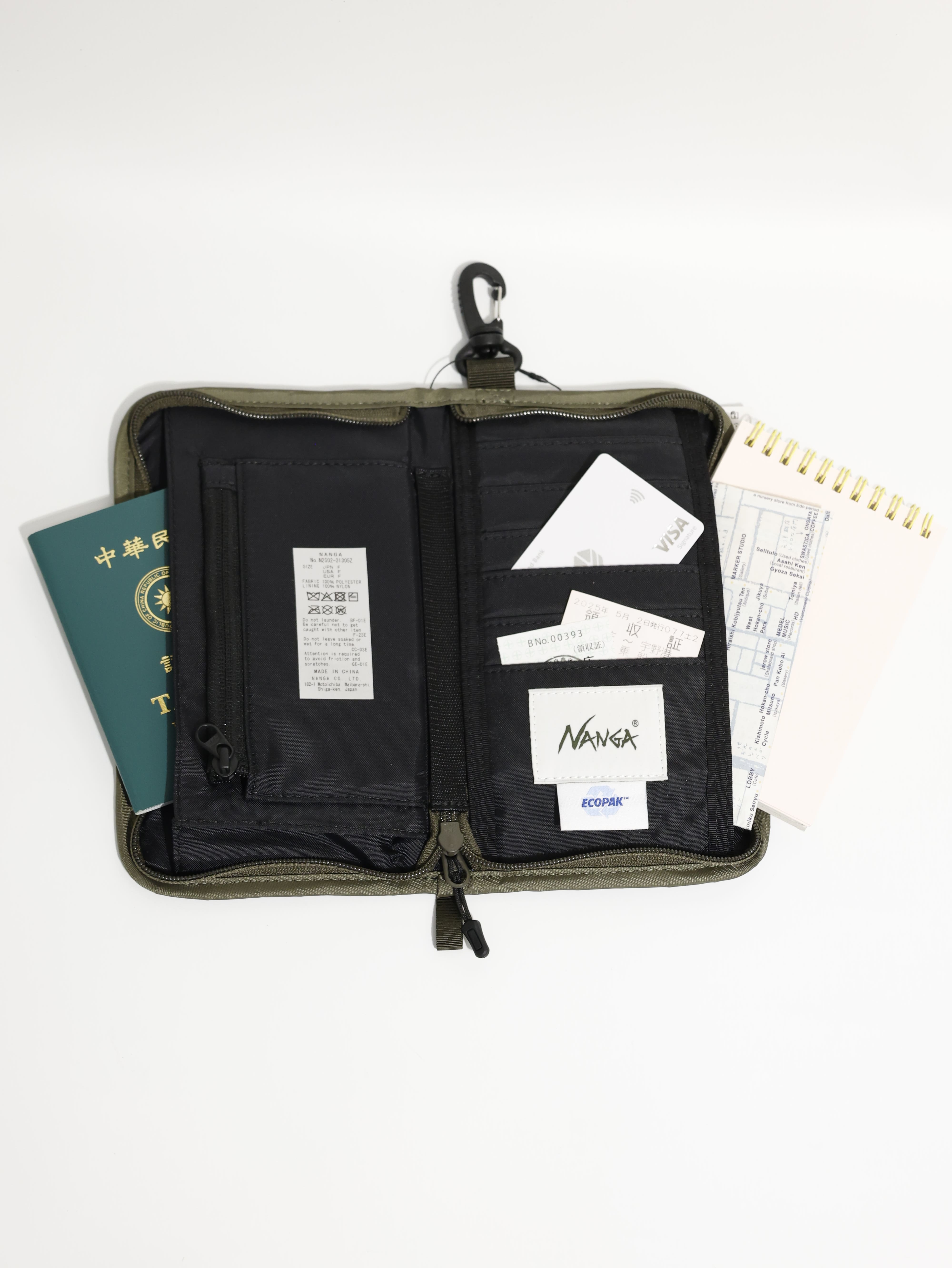 日本露營品牌 潮流品牌 NANGA Ecopak UR Pass Case 護照夾 NA32505 旅遊 潮流配件 選品店