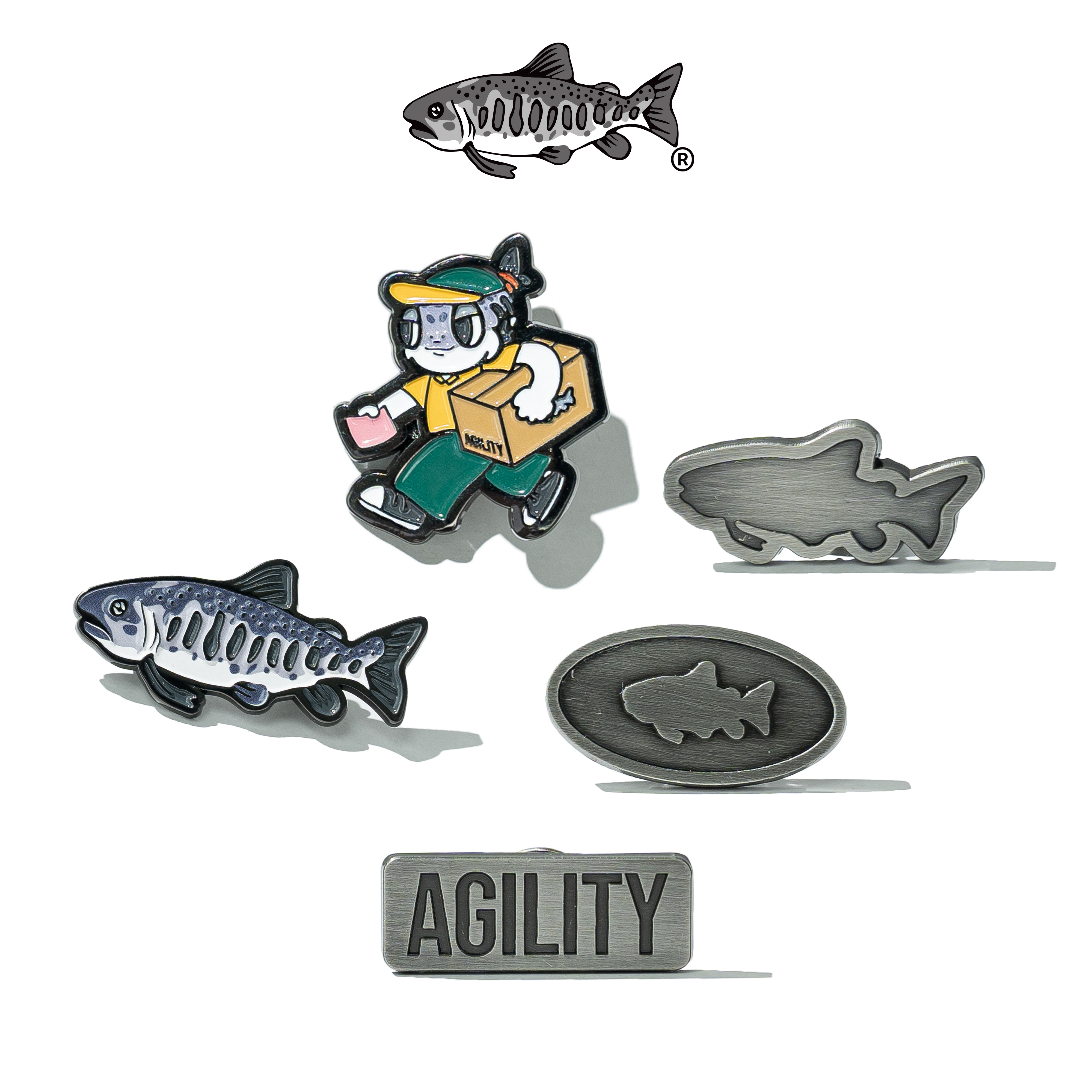 AGILITY CREW 10TH Metal Lapel Pin [官網限定]