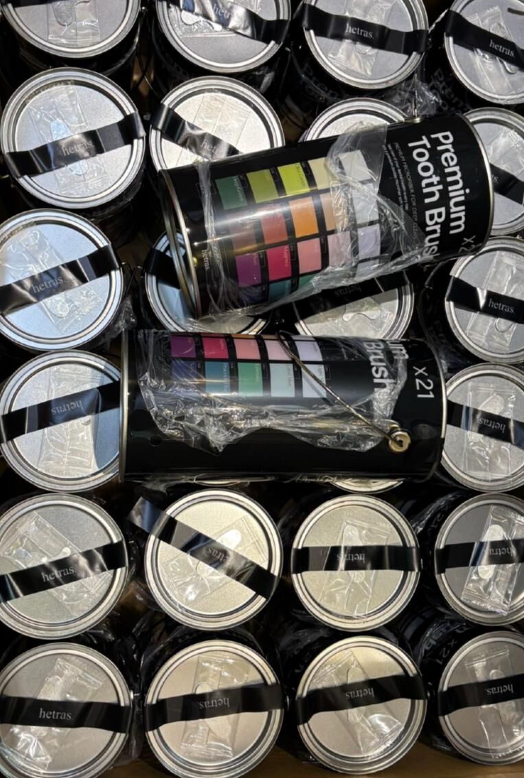 韓國國民香氛品牌 Hetras - 高級雙細彈性牙刷  (1罐21色)