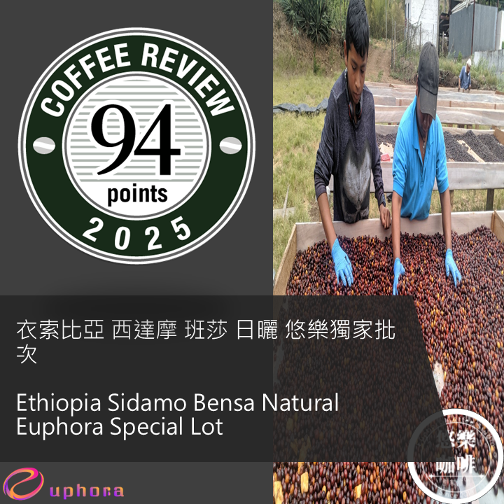 CR94 - 衣索比亞 西達摩 班莎 日曬 悠樂獨家批次