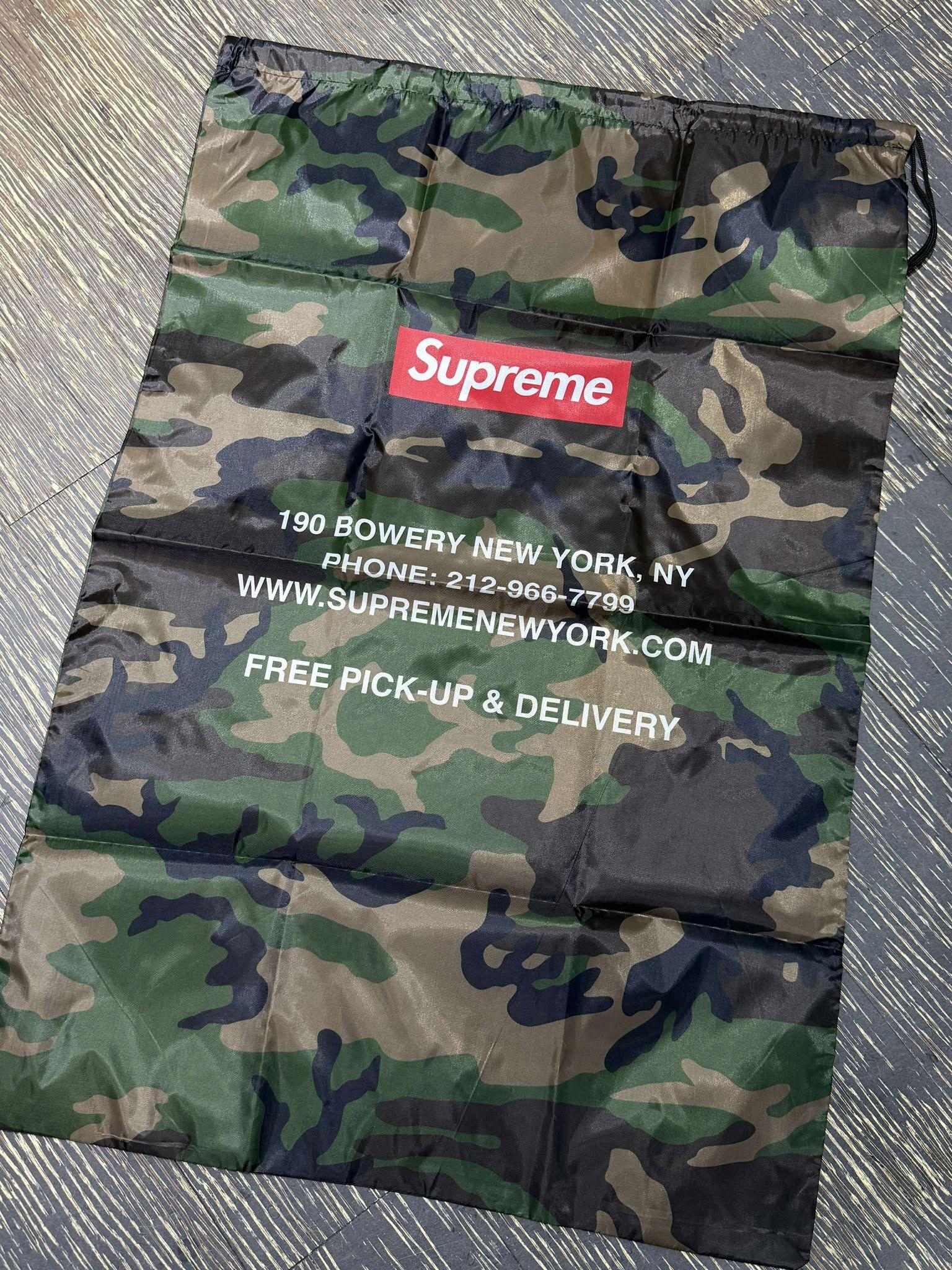 Supreme 迷彩 束袋