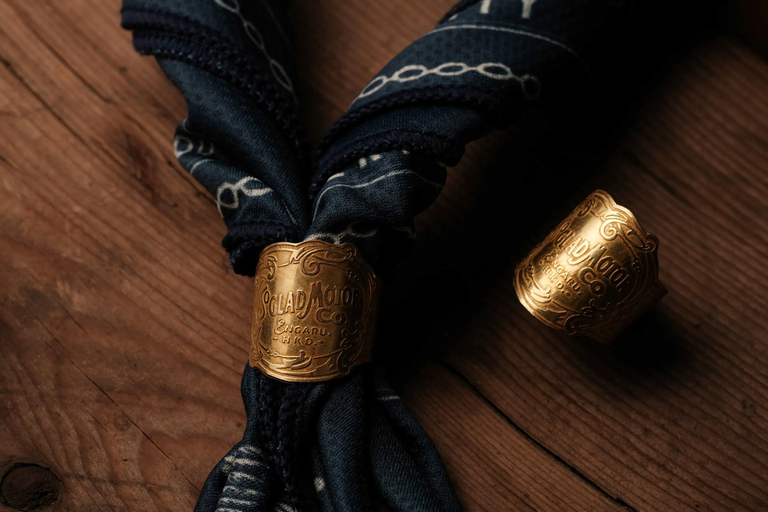 【METALIZE】方巾扣/戒指-日本SO GLAD合作款