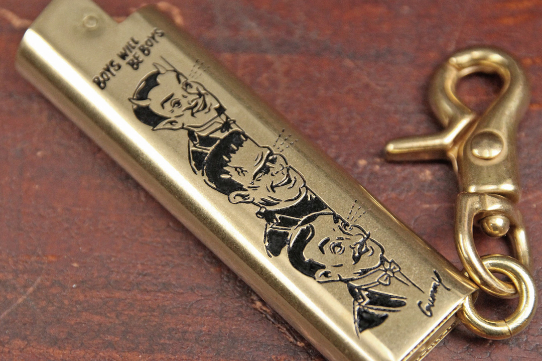 【METALIZE】黃銅打火機套-日本Gummy Cartoons聯名限定 (Type-2)