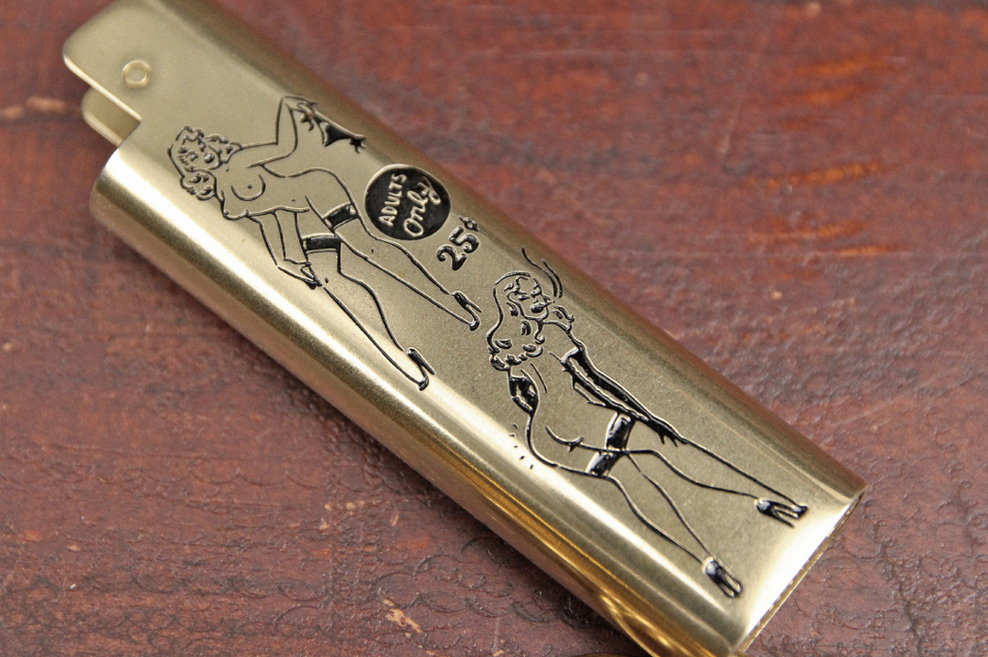 【METALIZE】黃銅打火機套-日本Gummy Cartoons聯名限定 (Type-2)