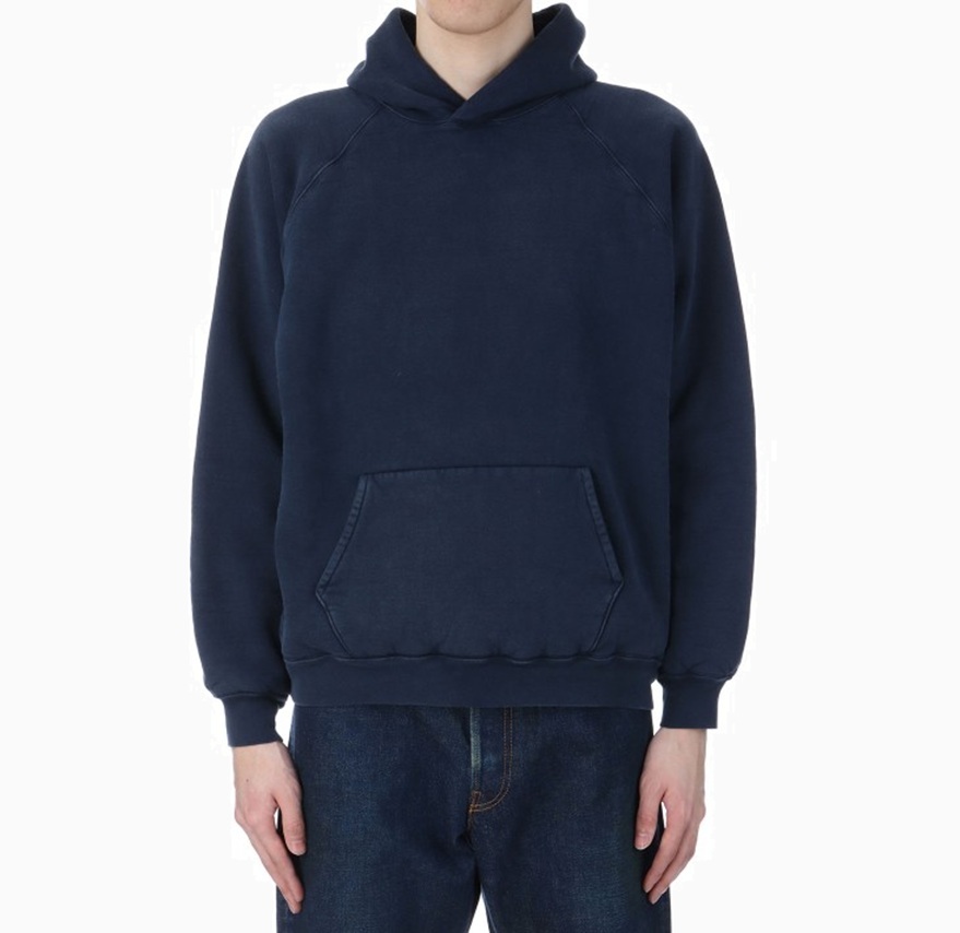 A.PRESSE 2025 VINTAGE SWEAT HOODIE (25SAP-05-06K) - NAVY PRE ORDER ITEM (預訂中)