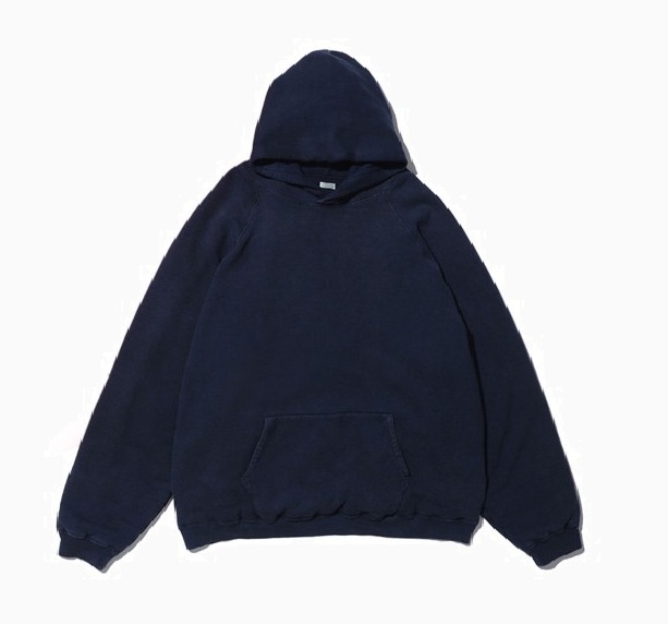 A.PRESSE 2025 VINTAGE SWEAT HOODIE (25SAP-05-06K) - NAVY PRE ORDER ITEM (預訂中)