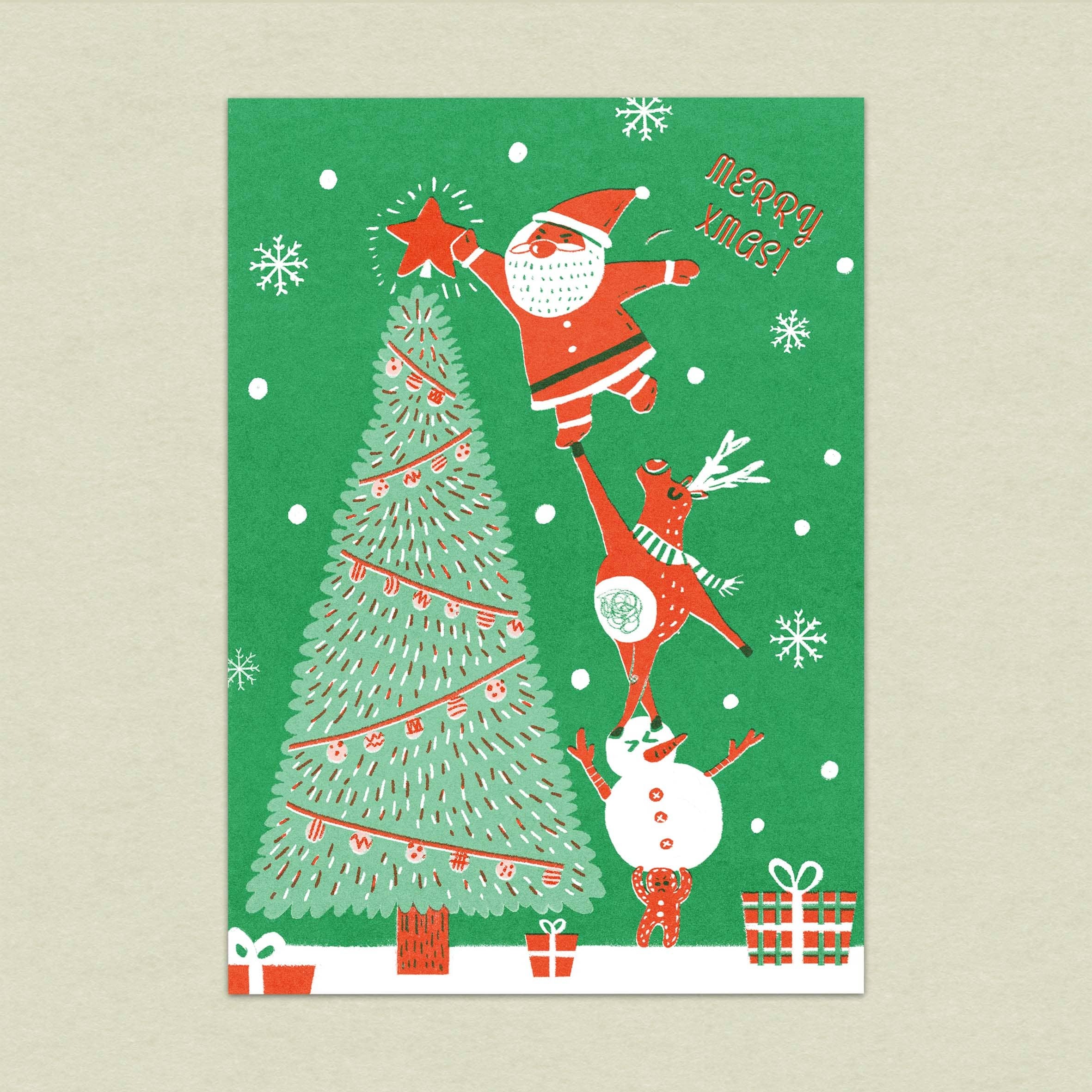 金勾杯/孔版印刷明信片