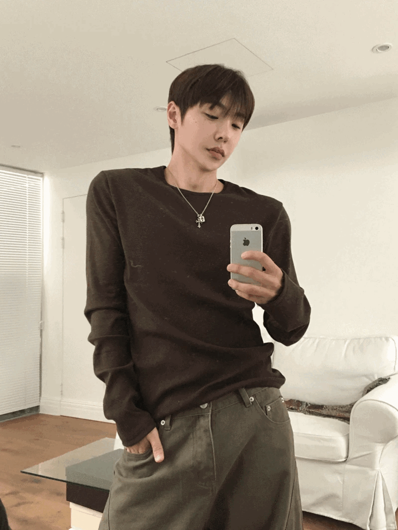 Ribbed 羅紋長袖上衣