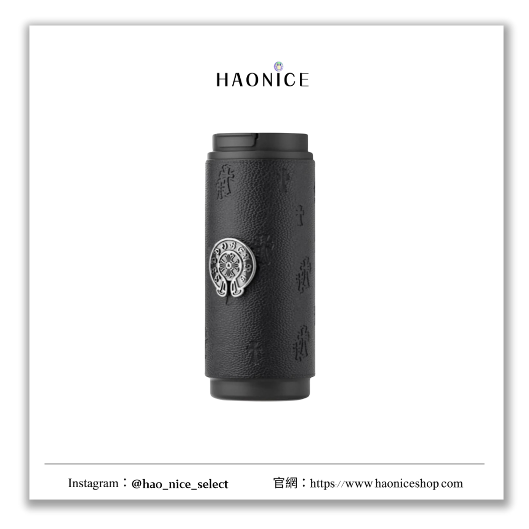 【HAO NICE】100%正品 ZIPPO x CHROME HEARTS 精品品牌🔥聯名款經典LOGO壓紋印花保溫杯 水瓶 水壺