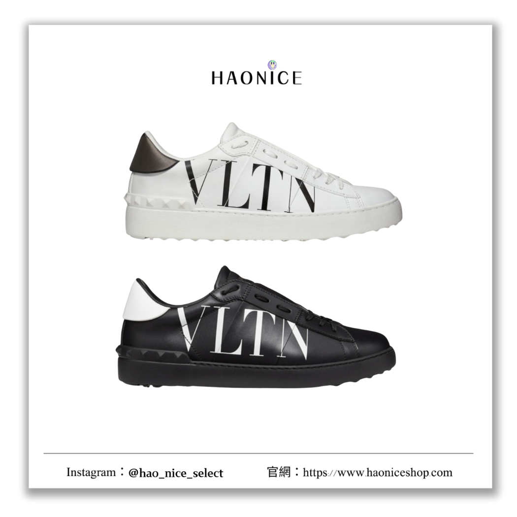 【HAO NICE】極度少量❗️100%正品 VALENTINO 范倫鐵諾 義大利精品🇮🇹經典LOGO低筒休閒鞋 球鞋