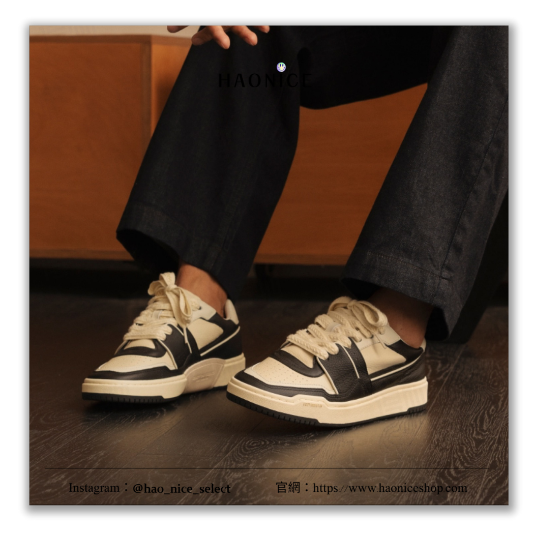 【HAO NICE】100%正品 FOOT INDUSTRY 潮流精品🔥90s復古低筒休閒鞋 球鞋