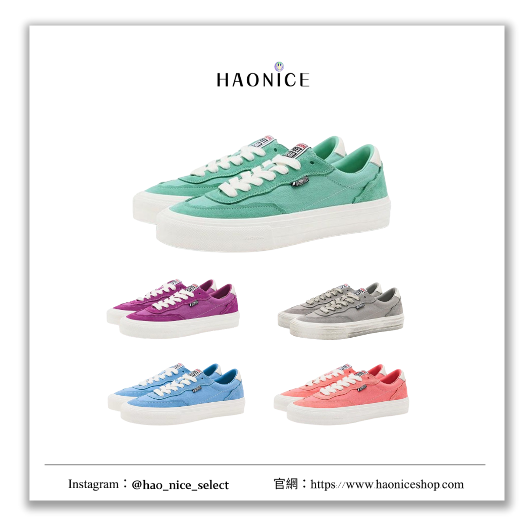 【HAO NICE】100%正品 VISION STREET WEAR FLAT TOP 美國潮牌🇺🇸PSYCHO FAMILY 限定版美式復古街頭滑板鞋 板鞋